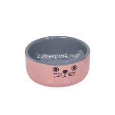 Nobby Миска керамическая Cat Face 160ml роз